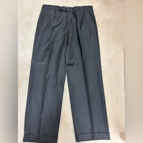 Dark green Jack Victor from Carriages Clothier woven in Italy suit. - Picture 5 of 6